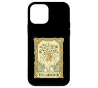 Carcasa para iPhone 12 Mini Carta de Tarot El Cuidador Art Nouveau Heart Vintage Nursing