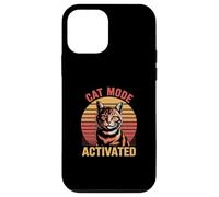 Carcasa para iPhone 12 Mini Cat Mode Activated