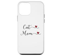 Carcasa para iPhone 12 Mini Cat Mom - Me encantan los Gatos