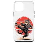 Carcasa para iPhone 12 Mini Cat Ninja Fighter Karate Martial Arts