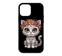 Carcasa para iPhone 12 Mini Cat Souls Día De Muertos Día De Los Muertos Mexicano