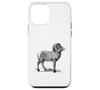 Carcasa para iPhone 12 Mini Caza al Aire Libre Rocky Mountain Bighorn Sheep Ram Full Curl