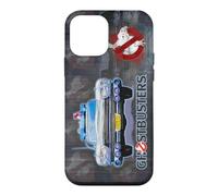 Carcasa para iPhone 12 Mini Cazafantasmas Ecto 1 Coche Vista Frontal 1984 Título Texto Vibrante