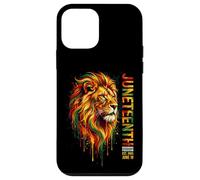 Carcasa para iPhone 12 Mini Celebración de la Emancipación del León de la Libertad de Juneteenth