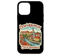 Carcasa para iPhone 12 Mini Cesky Krumlov República Checa Viaje Souvenir City Gift