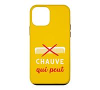 Carcasa para iPhone 12 Mini Chauve Qui Peut Humour de Cheveux Salon de Coiffure
