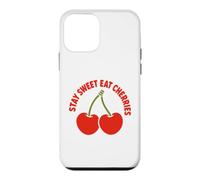 Carcasa para iPhone 12 Mini Cherry Fruit Cute Funny Food Stay Sweet Eat Cherries