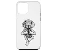 Carcasa para iPhone 12 Mini Chesapeake Bay Retriever Yoga Perro Cachorro Perros Asana Tree Pose