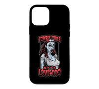 Carcasa para iPhone 12 Mini Chicas Zombies Necesitan Amor Demasiado Divertido Halloween Pop Art Dead Girl