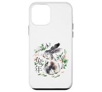 Carcasa para iPhone 12 Mini Chinese Rabbit New Year, The Cottage Core Bunny
