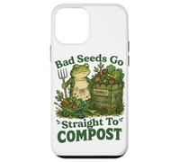 Carcasa para iPhone 12 Mini Chiste humorístico de Rana de jardinería