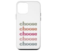 Carcasa para iPhone 12 Mini Choose Men Women Favorite Adjetives Funny Sassy Words