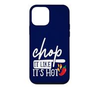 Carcasa para iPhone 12 Mini Chop It Like Its Hot Pepper - Disfraz Divertido de Humor de Chef