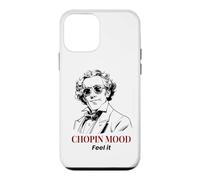 Carcasa para iPhone 12 Mini Chopin Mood Funny Classical Music Frederic Chopin Gafas de Sol