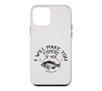 Carcasa para iPhone 12 Mini Christian Fisherman, Te Haré Pescadores De Hombres, KJV