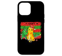 Carcasa para iPhone 12 Mini Christmas Cat It Wasnt Me Funny Holiday Kitten Gráfico