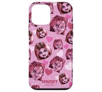 Carcasa para iPhone 12 Mini Chucky and Tiffany Hearts All-Over Print