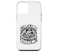 Carcasa para iPhone 12 Mini Circling The Drain Funny Dicho Sarcástico Cita Humor