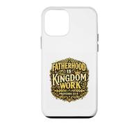 Carcasa para iPhone 12 Mini Cita Cristiana de la paternidad bíblica del Padre Nuevo papá