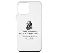 Carcasa para iPhone 12 Mini Cita de Shakespeare - Cupido es un Chico knavish