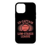 Carcasa para iPhone 12 Mini Co-Capitán Ligas de Béisbol Intramural de Low Stakes