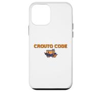 Carcasa para iPhone 12 Mini 【Code DE CROUTO】 Herramienta de Ilustración de AI Agente de IA Ejecución Binario Hacker Dot Gake GPT