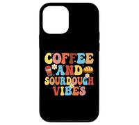 Carcasa para iPhone 12 Mini Coffee and Sourdough Vibes - Coffee Lover Sourdough Gifts