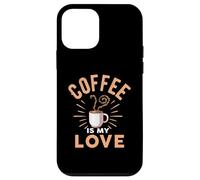 Carcasa para iPhone 12 Mini Coffee Is My Love Cafeine Baristas Funny Coffee Lover