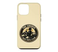 Carcasa para iPhone 12 Mini Coleccionista de Discos de música Vintage de Fun Groove Jazz Vinyl Club