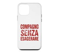 Carcasa para iPhone 12 Mini Compagno Ma Senza Esagerare Ironica PCI Vintage Comunista