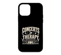 Carcasa para iPhone 12 Mini Concerts Is Therapy Festival Rock Metal Live Energy