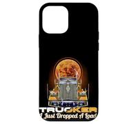 Carcasa para iPhone 12 Mini Conductor de camión Tractor Remolque 18 Wheeler Funny Trucker