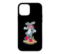 Carcasa para iPhone 12 Mini Conejo Buceador Gafas de natación Buceo