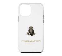 Carcasa para iPhone 12 Mini Conócete a ti Mismo Gnothi Seauton Filosofía Griega Búho