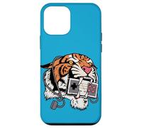 Carcasa para iPhone 12 Mini Controlador Retro Tiger Classic Arcade Pixel Gaming