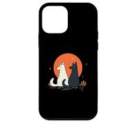 Carcasa para iPhone 12 Mini Cool Best Friends Meme Amistad Perro Cachorro Hombres Mujeres Niños