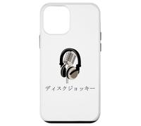 Carcasa para iPhone 12 Mini Cool Disc Jockey en micrófono de DJ de música Japonesa