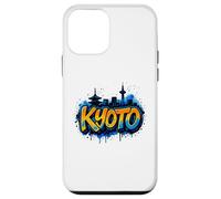 Carcasa para iPhone 12 Mini Cool Kyoto, Japón Graffiti Street Art Skyline