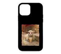 Carcasa para iPhone 12 Mini Cool Retro Bubble Tea Gafas De Sol Oveja