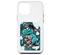 Carcasa para iPhone 12 Mini Cool Skate Dino Baby Dinosaur Cartoon for Kids