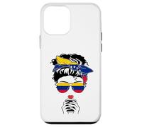 Carcasa para iPhone 12 Mini Cool Venezolan Coffee Mommy Girl Aunt Venezuela Flag Print
