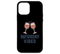 Carcasa para iPhone 12 Mini Copas de Vino Saturday Vibes