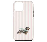Carcasa para iPhone 12 Mini Coquette Dapple Dachshund Wiener Accesorios para Perros Soft Girl