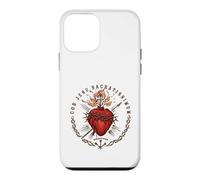 Carcasa para iPhone 12 Mini Cor Jesu Sacratissimum Sagrado Corazón Tradicional Católico