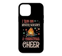 Carcasa para iPhone 12 Mini Corro En El Solsticio De Invierno Y Navidad Cheer Matching X-Mas