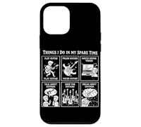 Carcasa para iPhone 12 Mini Cosas Que Hago en mi Tiempo Libre Guitarrista de Heavy Metal Rock Band