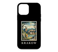 Carcasa para iPhone 12 Mini Cracovia, Polonia, histórico, Casco Antiguo, Vintage, Obras de Arte de Viaje