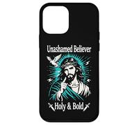 Carcasa para iPhone 12 Mini Creyente sin vergüenza Santo Cristiano Jesús Fe Romanos 1:16