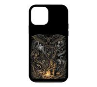 Carcasa para iPhone 12 Mini Criaturas del Bosque Misterioso Bigfoot Leyendas del Hombre Polilla