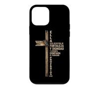 Carcasa para iPhone 12 Mini Cristiano Cruz Español Cristianos Inglés Religioso Jesús